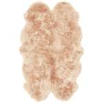 Genuine Sheepskin Rug Peach 5