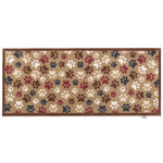 Overhead image of a brown Pet 45 washable runner from Hug Rug
