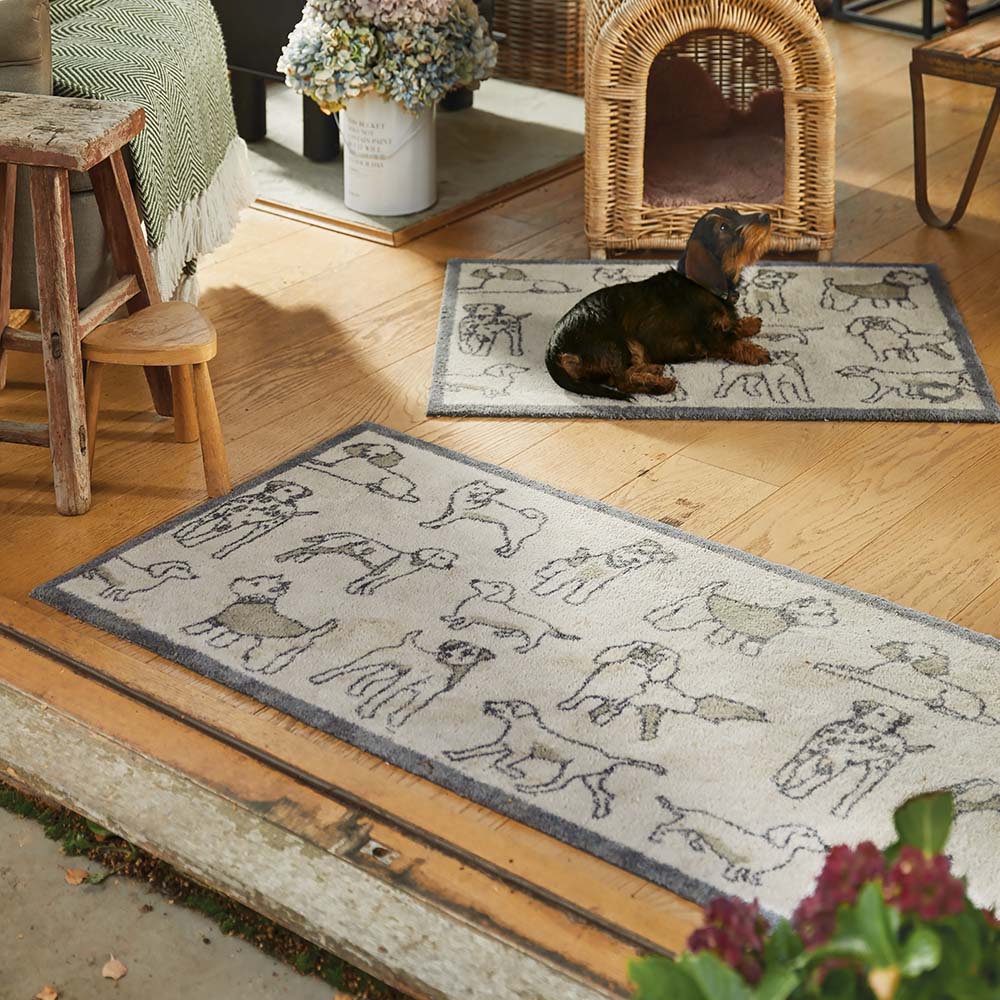 Pet 70 Dogs Grey Washable Doormat