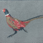 Pheasant 1 Grey Washable Doormat 5