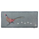 Pheasant 1 Grey Washable Runner 6