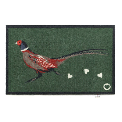 Pheasant Green 2 Washable Doormat 6