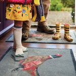 Pheasant 1 Grey Washable Doormat 3
