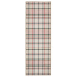 Isla Plaid Pink Eco-Washable Runner 6