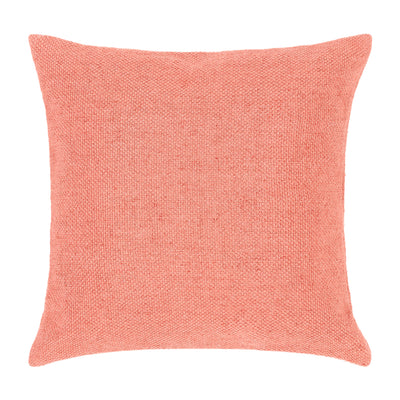 Coral Pink Plain Cushion