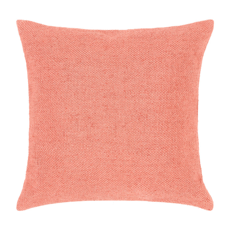 Coral Pink Plain Cushion