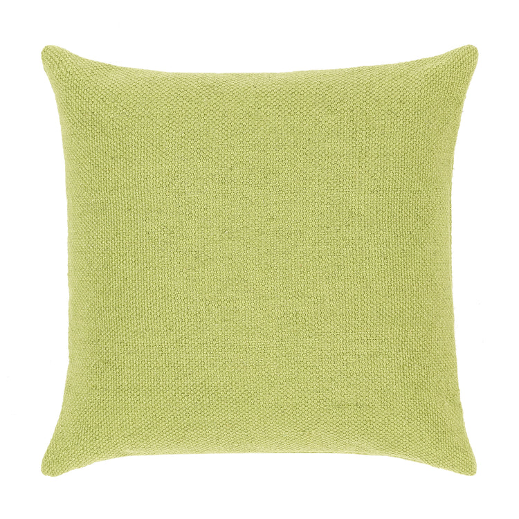 Green plain cushion