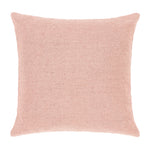 Rose coloured plain cushion