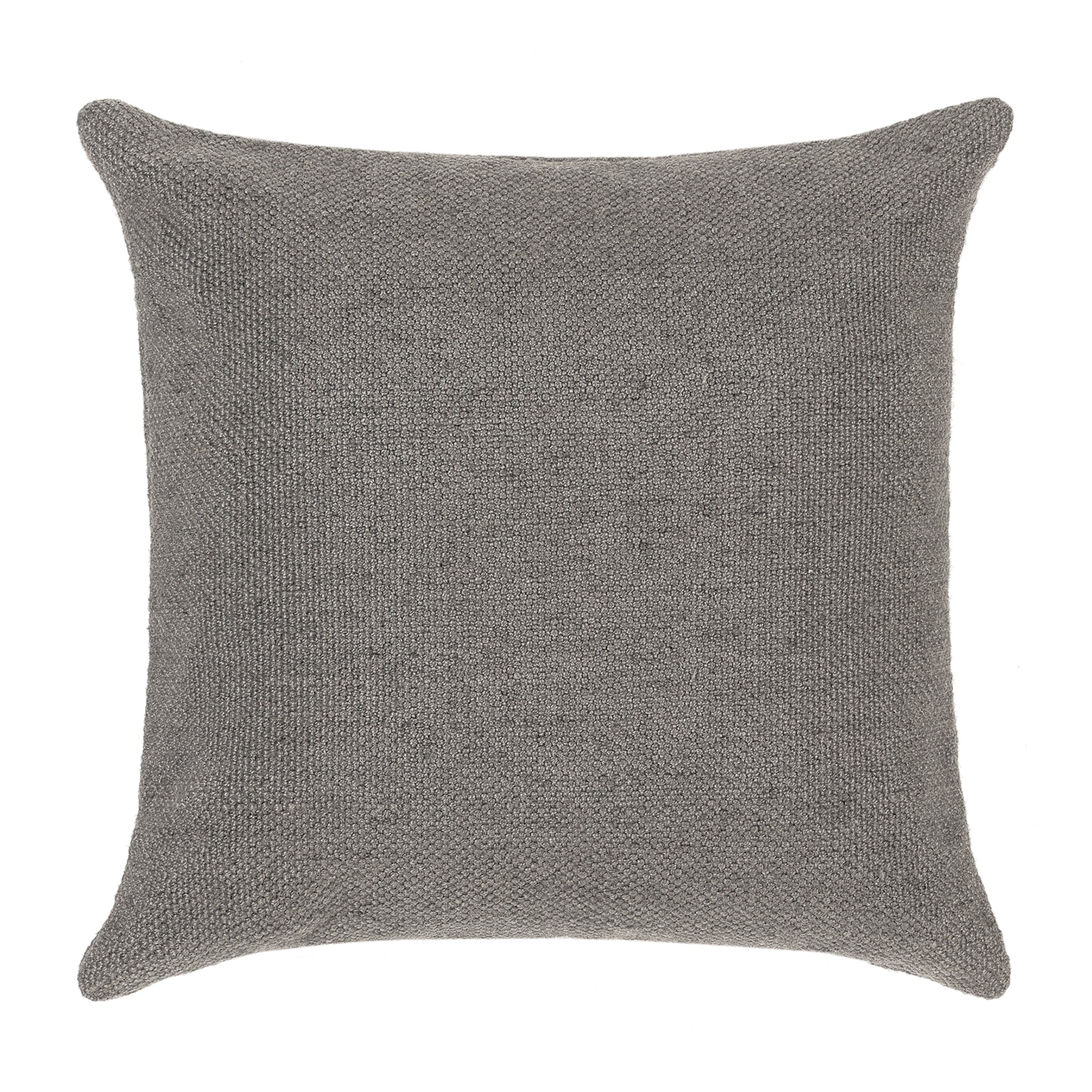 Light grey throw outlet pillow