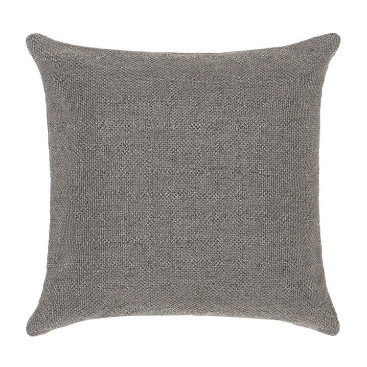 Warm grey plain cushion