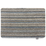 Ribbon Grey Striped Washable Doormat 1