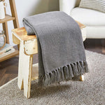 Plain Throw Warm Grey 2