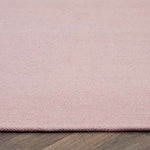 Plain Washable Rug Rose 3