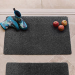 Plain Fleck - Charcoal Grey Doormat 3