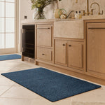 Plain Fleck - Indigo Washable Doormat 2