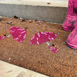 Printed Coir Umbrella Doormat Lifestyle 3