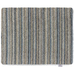 Ribbon Grey Striped Washable Doormat 8