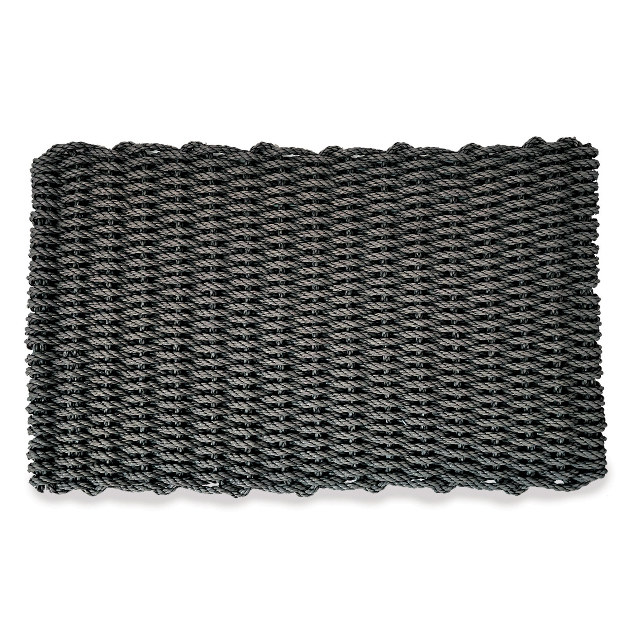 Outdoor Rope Mat Black