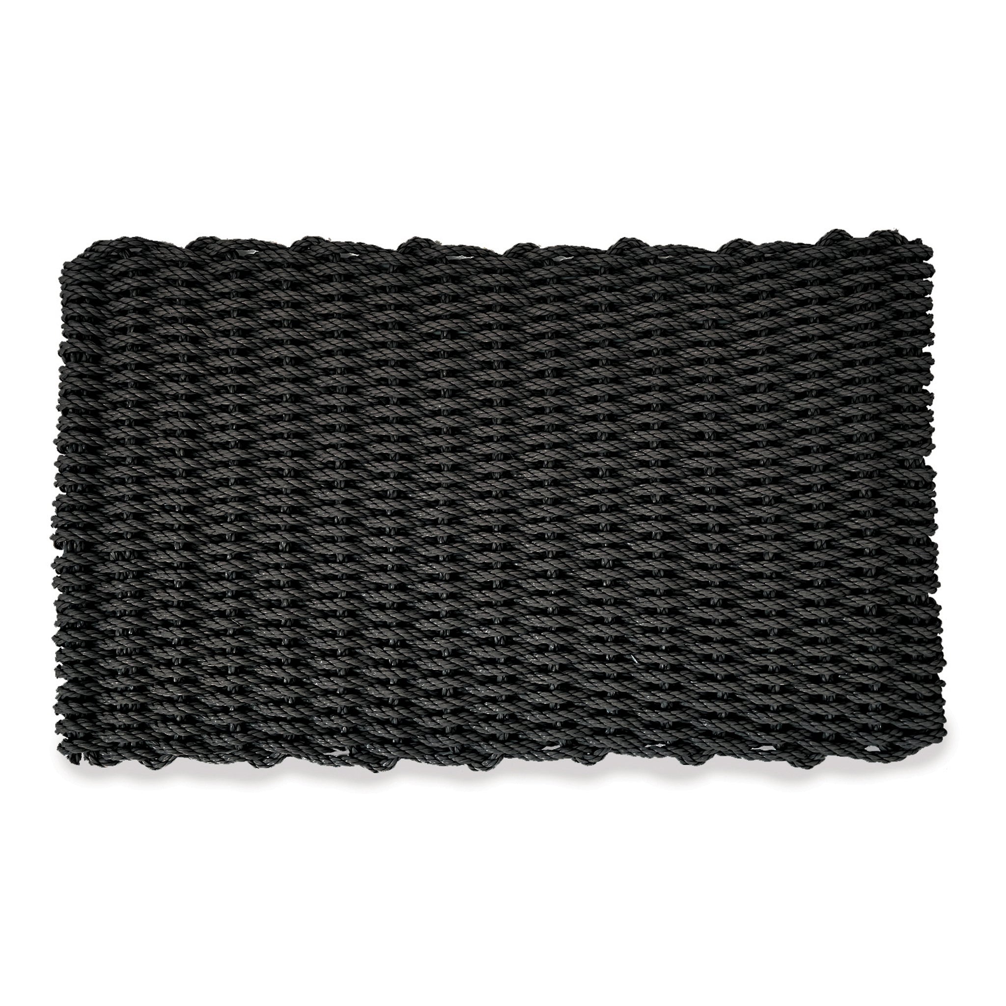 Outdoor Rope Mat Black