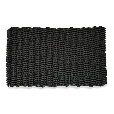 Outdoor Rope Mat Black