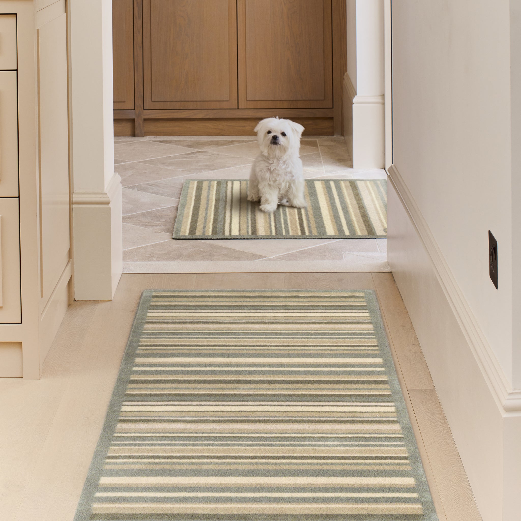 Sage stripe