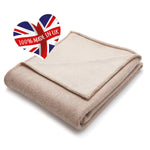 Wool Throw Mushroom and Sandstone 2
