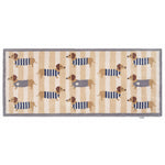 Hug Rug Beige Sausage Chic Washable Runner