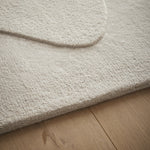 Sculptured Wool Rug- 100% Wool Cut pile, hand-tufted rug with a patterned design. 