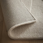 Sculptured Wool Rug- 100% Wool Cut pile, hand-tufted rug with a patterned design. 