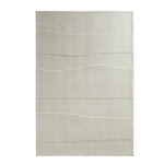 Sculptured Rug- 100% wool cut pile rug in Cream with a sculptured pattern. 