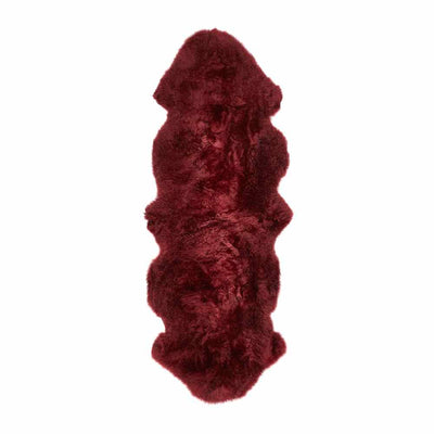 Genuine Sheepskin Rug Berry 3