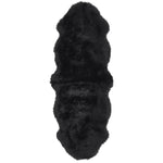 Genuine Sheepskin Rug Black 5