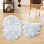Genuine Sheepskin Rug Duck Egg 2