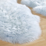 Genuine Sheepskin Rug Duck Egg 3