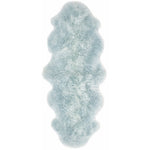 Genuine Sheepskin Rug Duck Egg 4