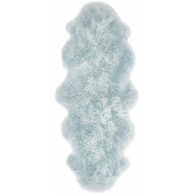 Genuine Sheepskin Rug Duck Egg 4