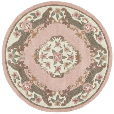 Shensi Aubusson Rug in Pink 2