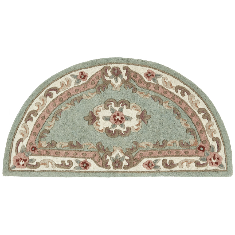 Shensi Aubusson Rug in Green 3