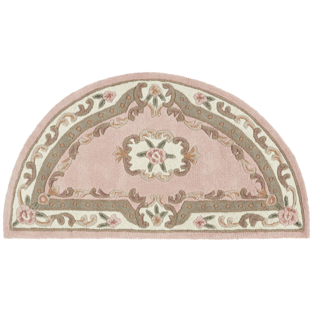 Shensi Aubusson Rug in Pink 3