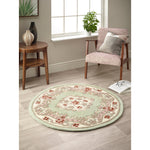 Shensi Aubusson Rug in Green 7