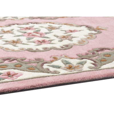 Shensi Aubusson Rug in Pink 6