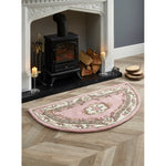 Shensi Aubusson Rug in Pink 8