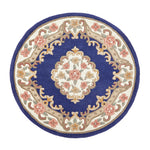 Shensi Aubusson Rug in Navy Blue 9