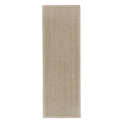 Sisal Rug Light Beige with Sand Border