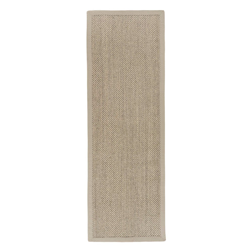 Sisal Rug Light Beige with Sand Border