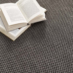Sisal Rug Grey with Dark Grey Border 3