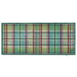 Tartan - Green Washable Runner 6
