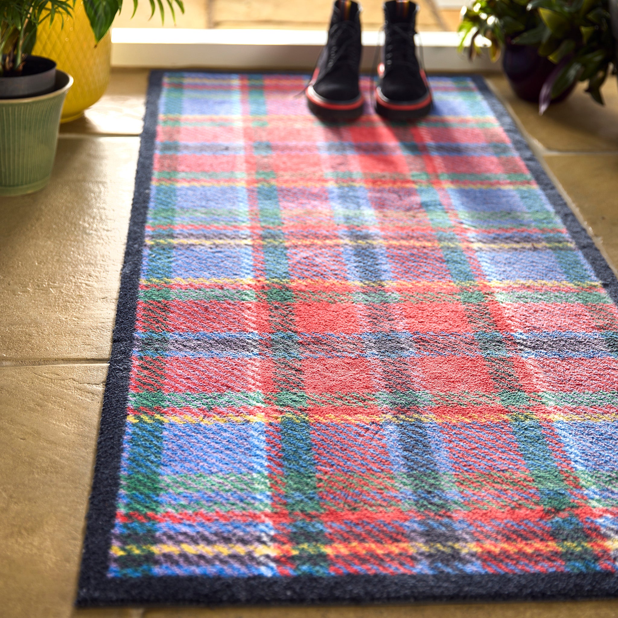 Tartan - Red/Blue