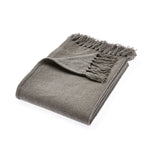 Warm grey throw