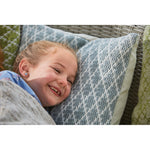 Trellis Cushion Sky Grey 3